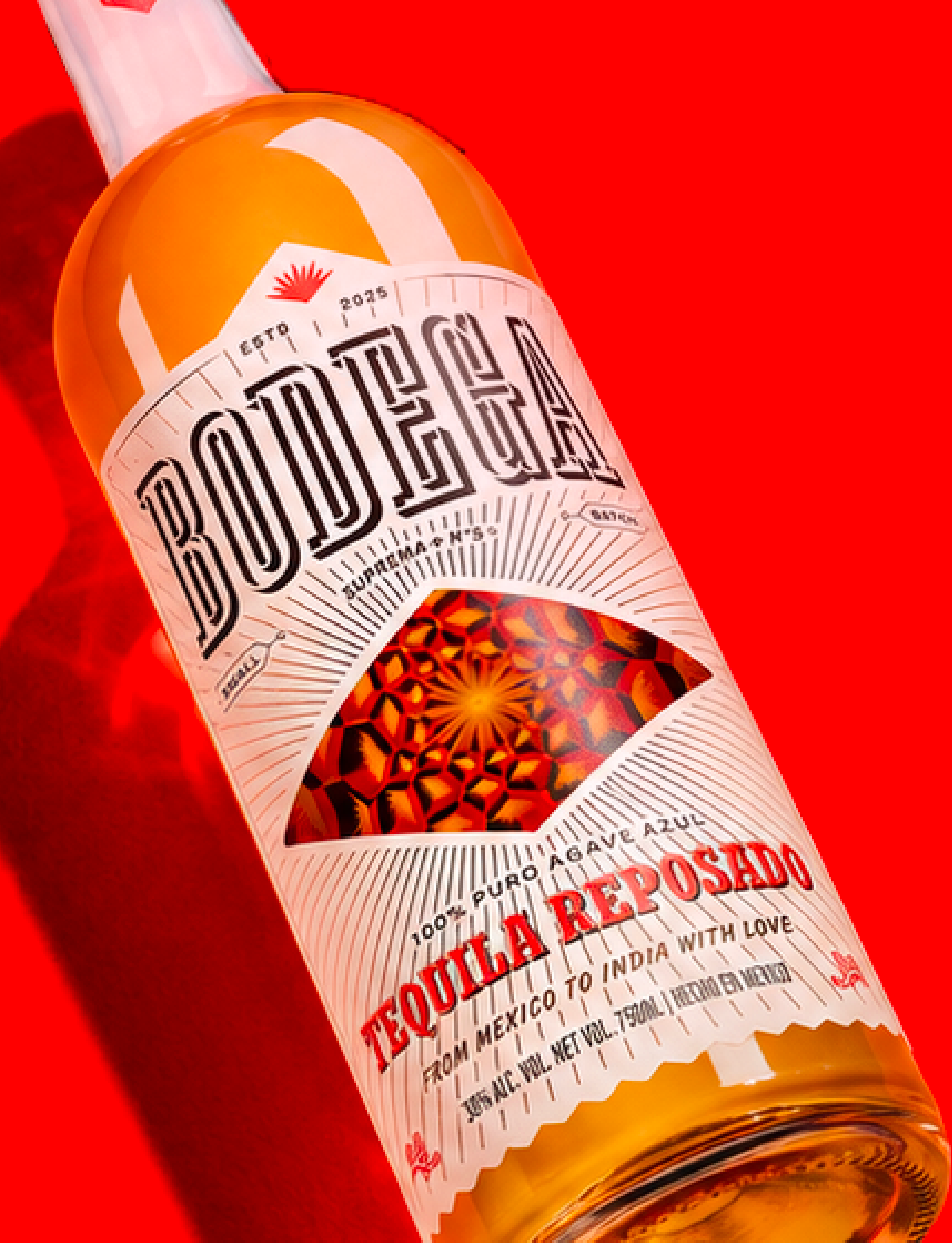 Bodega Tequila Reposado bottle